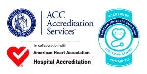 Insignia de acreditación de dolor torácico de la ACC